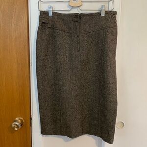 Tweed pencil skirt
